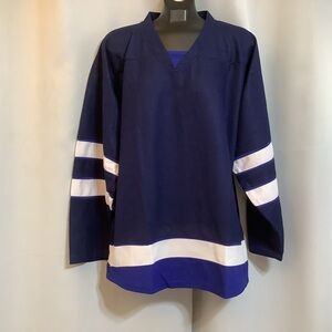 XCel Jersey Men’s Medium Warmup No Logo Blue White